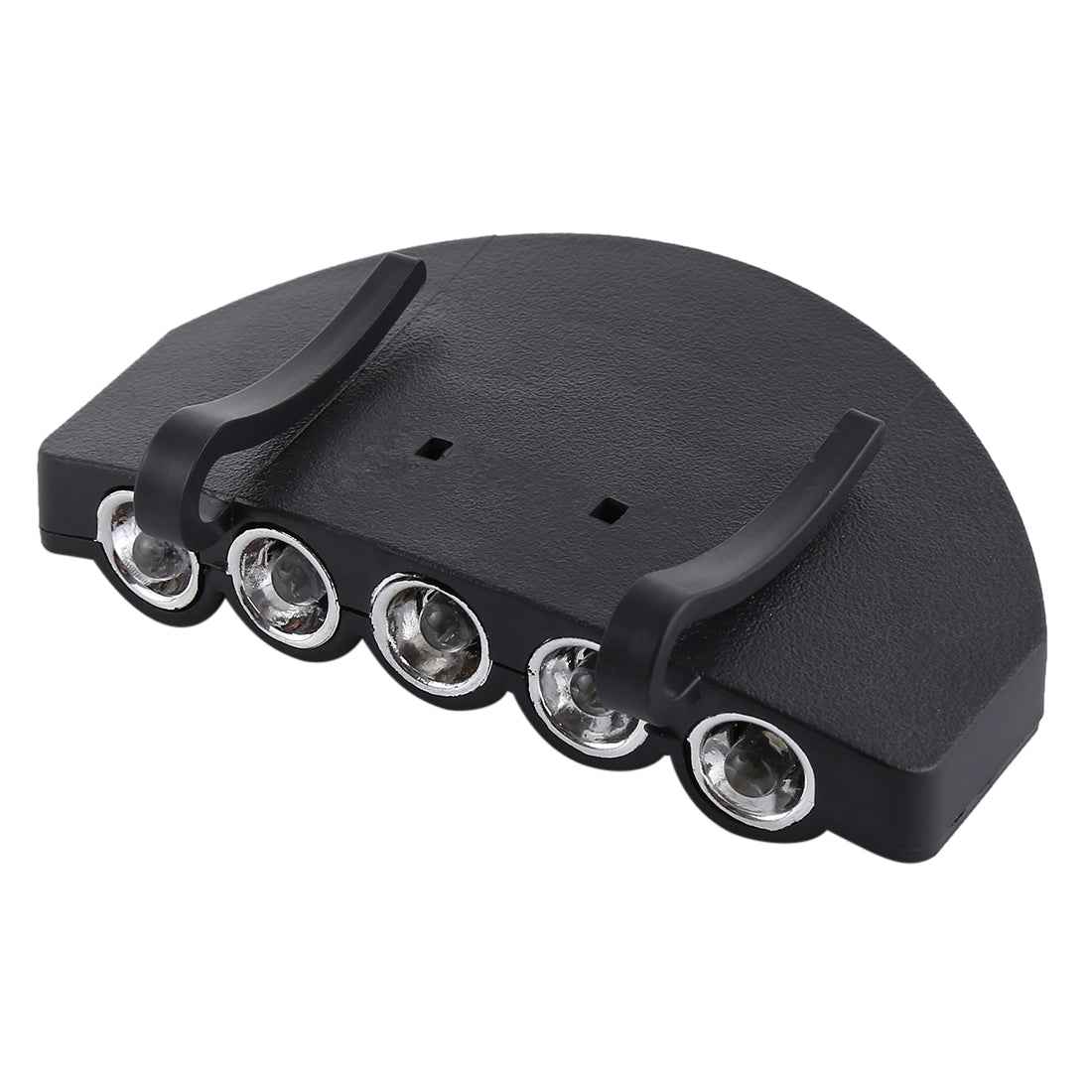 Head-Light-Lamp-Cap-Torch-Bulb,-5-LED-White-Light,-for-Outdoor-Fishing-Camping-Hunting(Black)