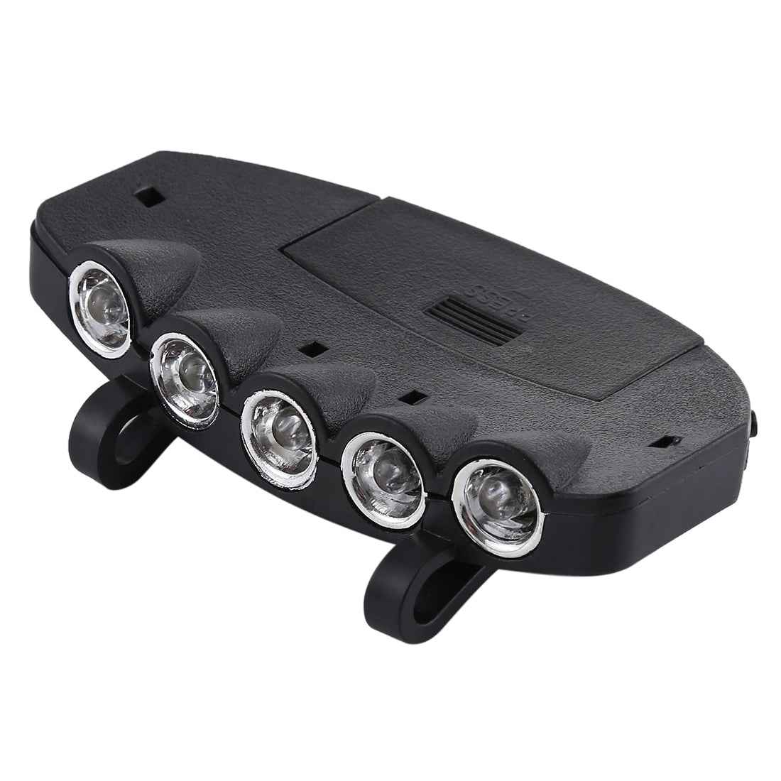 Head-Light-Lamp-Cap-Torch-Bulb,-5-LED-White-Light,-for-Outdoor-Fishing-Camping-Hunting(Black)
