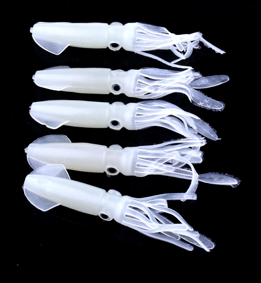 HENGJIA-5PCS-Luminous-Squids-Plastic-Soft-Baits-Artificial-Fishing-Lures-Bionic-Fishing-Bait,-Length:-9-cm