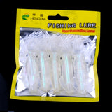 HENGJIA-5PCS-Luminous-Squids-Plastic-Soft-Baits-Artificial-Fishing-Lures-Bionic-Fishing-Bait,-Length:-9-cm