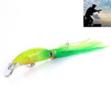 HENGJIA-JIZ002-10cm/16.6g-Big-Octopus-Squid-Shaped-Hard-Baits-Long-Shot-Fishing-Lures-Tackle-Baits-Fit-Sea-Fishing-and-Freshwater-Fishing-(E)
