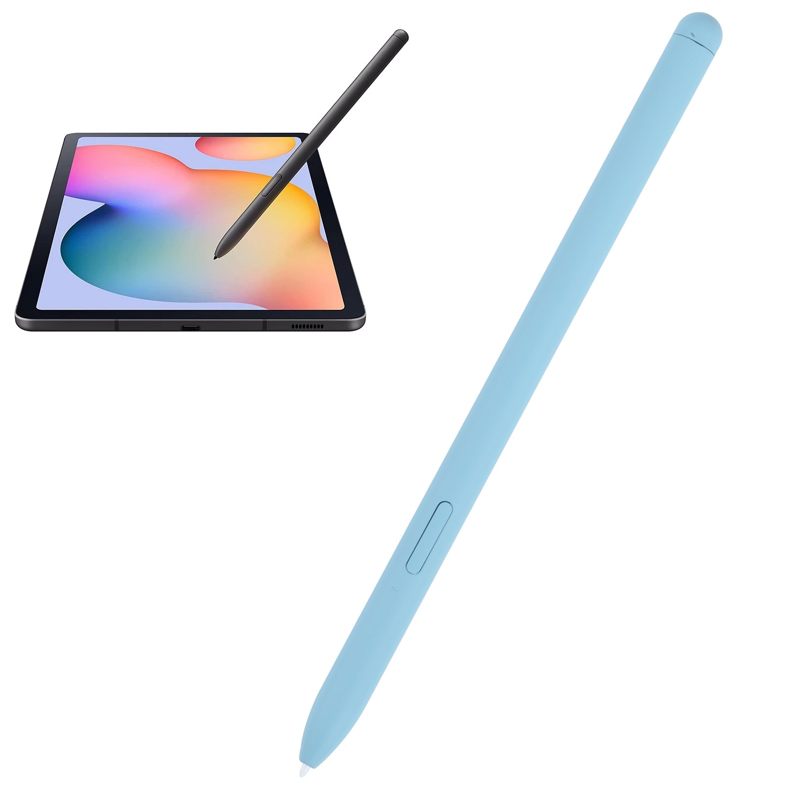 High-Sensitivity-Stylus-Pen-For-Samsung-Galaxy-Tab-S7/S7+/S7-FE/S8/S8+/S8-Ultra/S9/S9+/S9-Ultra/S10/S10+/S10-Ultra-(Blue)