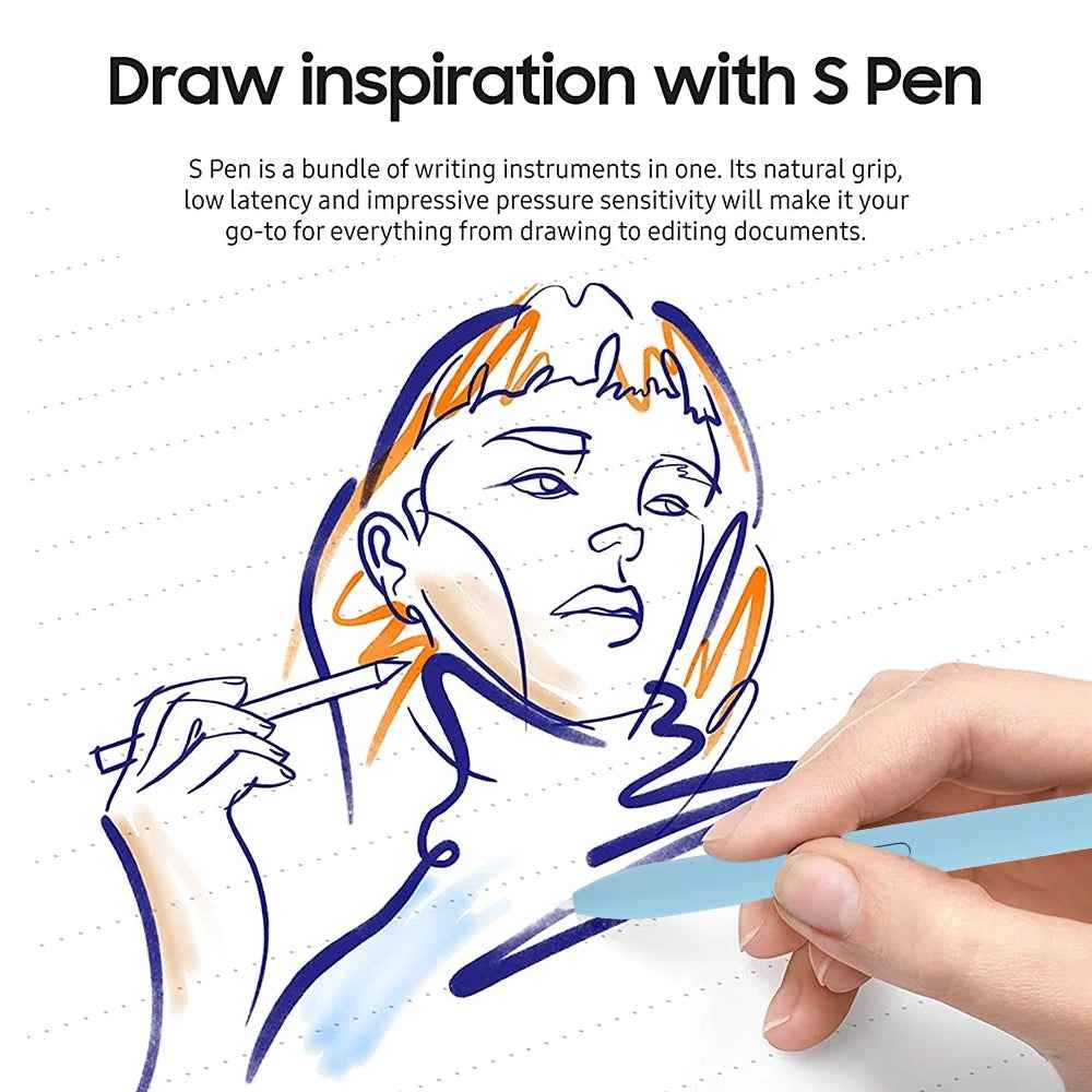 High-Sensitivity-Stylus-Pen-For-Samsung-Galaxy-Tab-S7/S7+/S7-FE/S8/S8+/S8-Ultra/S9/S9+/S9-Ultra/S10/S10+/S10-Ultra-(Blue)