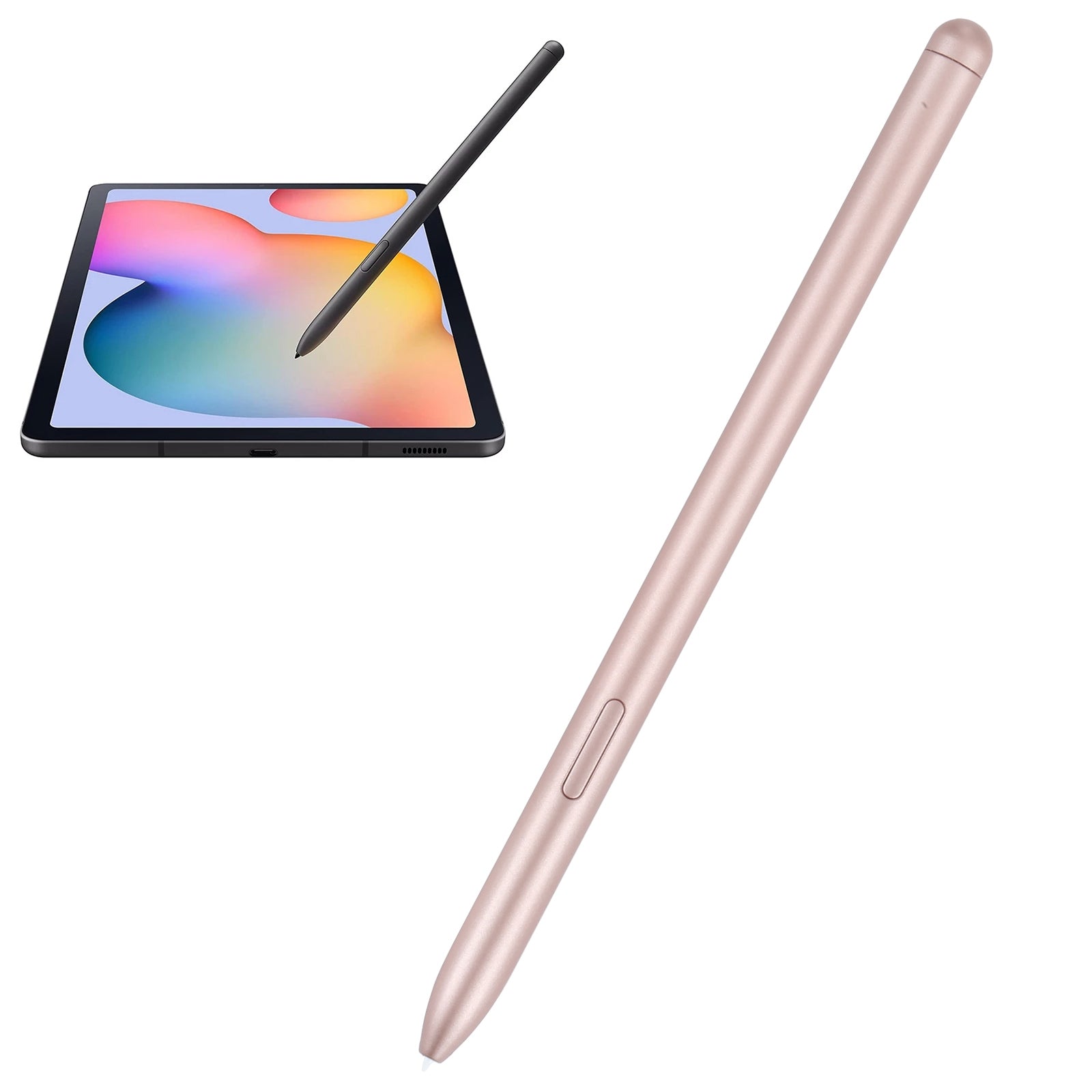 High-Sensitivity-Stylus-Pen-For-Samsung-Galaxy-Tab-S7/S7+/S7-FE/S8/S8+/S8-Ultra/S9/S9+/S9-Ultra/S10/S10+/S10-Ultra-(Gold)
