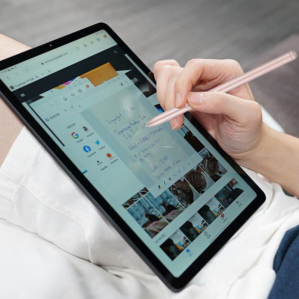 High-Sensitivity-Stylus-Pen-For-Samsung-Galaxy-Tab-S7/S7+/S7-FE/S8/S8+/S8-Ultra/S9/S9+/S9-Ultra/S10/S10+/S10-Ultra-(Gold)