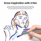 High-Sensitivity-Stylus-Pen-For-Samsung-Galaxy-Tab-S7/S7+/S7-FE/S8/S8+/S8-Ultra/S9/S9+/S9-Ultra/S10/S10+/S10-Ultra-(Grey)