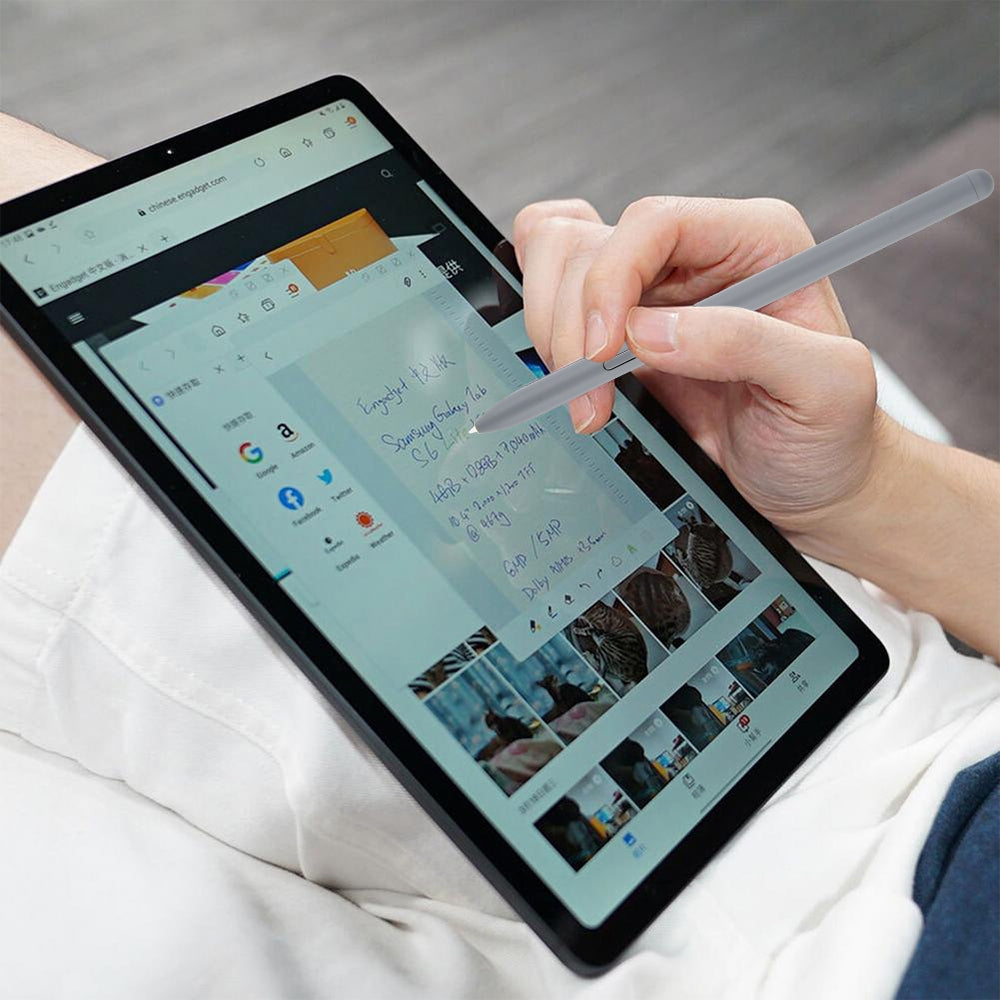 High-Sensitivity-Stylus-Pen-For-Samsung-Galaxy-Tab-S7/S7+/S7-FE/S8/S8+/S8-Ultra/S9/S9+/S9-Ultra/S10/S10+/S10-Ultra-(Grey)