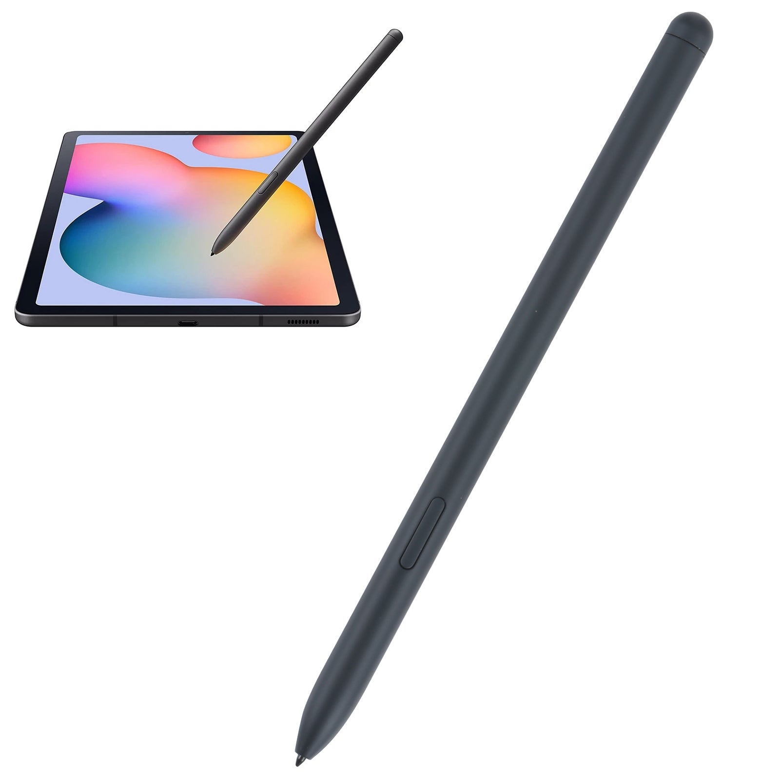 High-Sensitivity-Stylus-Pen-For-Samsung-Galaxy-Tab-S7/S7+/S7-FE/S8/S8+/S8-Ultra/S9/S9+/S9-Ultra/S10/S10+/S10-Ultra-(Black)