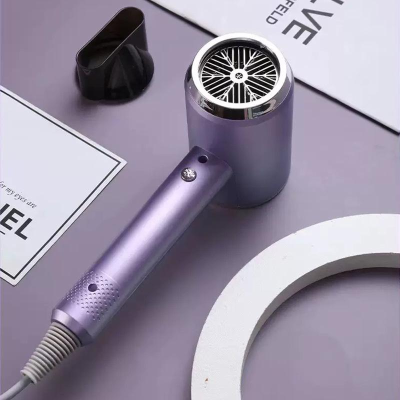 High-Speed-Hair-Dryer-Salon-&-Home-Blow-Dryer-with-Blue-Light-Ionic-Technology-EU-Plug(Gradient-Purple)
