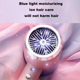 High-Speed-Hair-Dryer-Salon-&-Home-Blow-Dryer-with-Blue-Light-Ionic-Technology-EU-Plug(Starry-Sky-Gray)