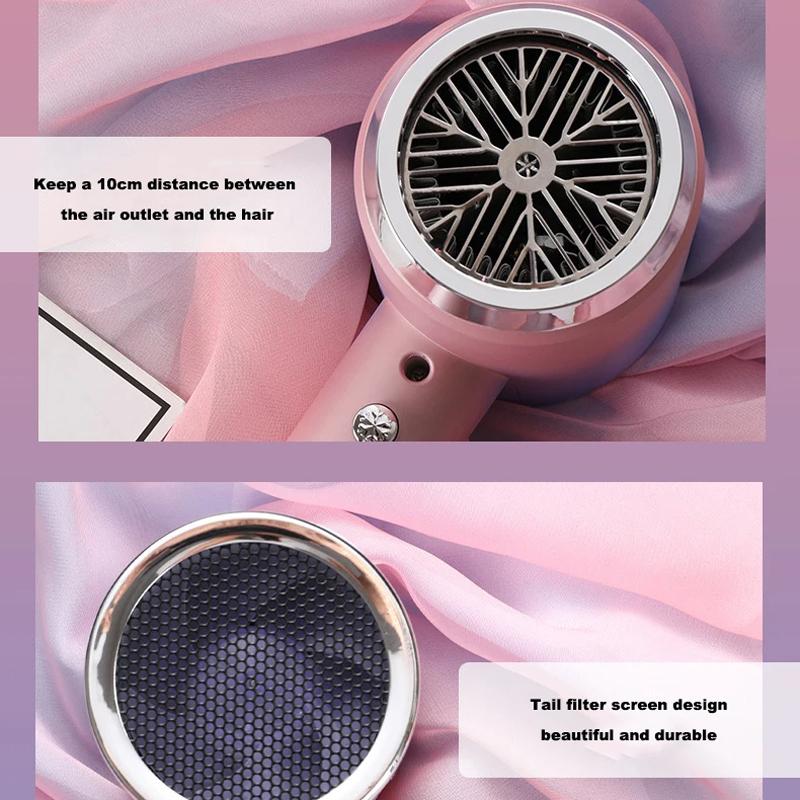 High-Speed-Hair-Dryer-Salon-&-Home-Blow-Dryer-with-Blue-Light-Ionic-Technology-EU-Plug(Starry-Sky-Gray)
