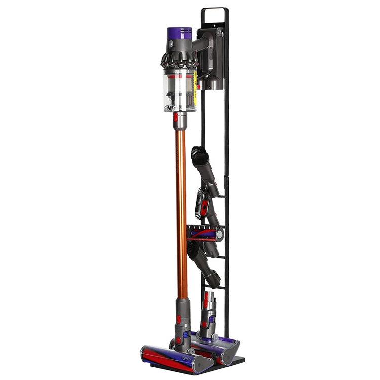 Home-Vacuum-Cleaner-Hanger-Storage-Rack-Free-Punching-for-Dyson-V6-V7-V8-V10(Black)