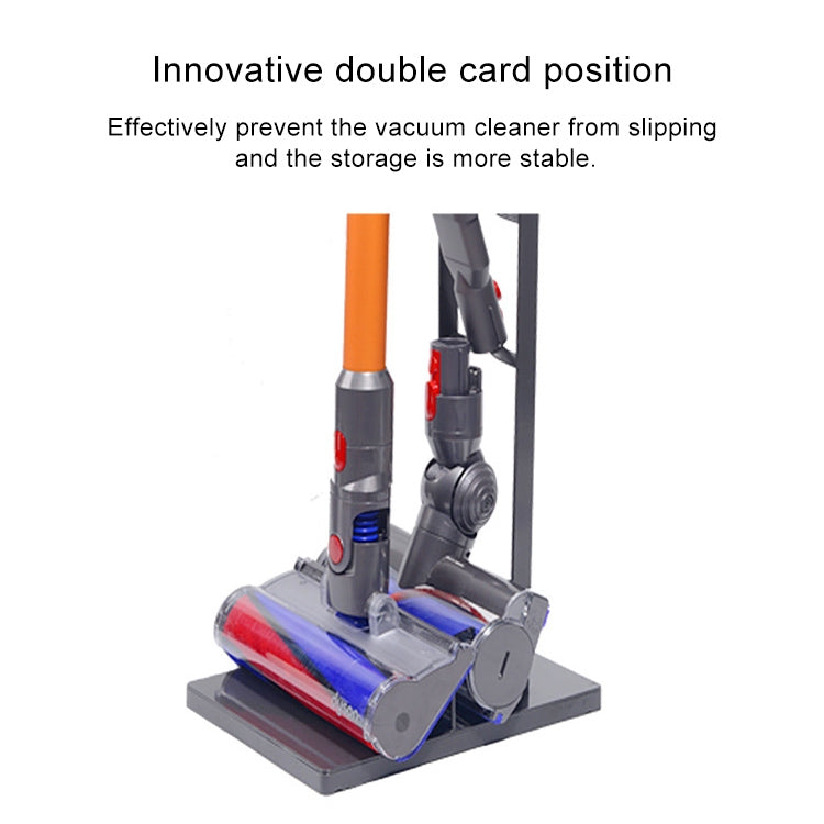 Home-Vacuum-Cleaner-Hanger-Storage-Rack-Free-Punching-for-Dyson-V6-V7-V8-V10(Black)