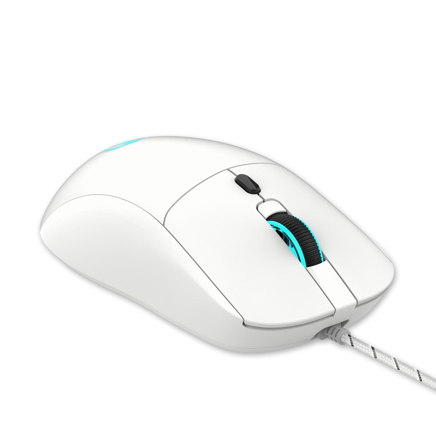 HXSJ-X200-3600DPI-Colorful-Luminous-Wired-Mouse,-Cable-Length:-1.5m(White)