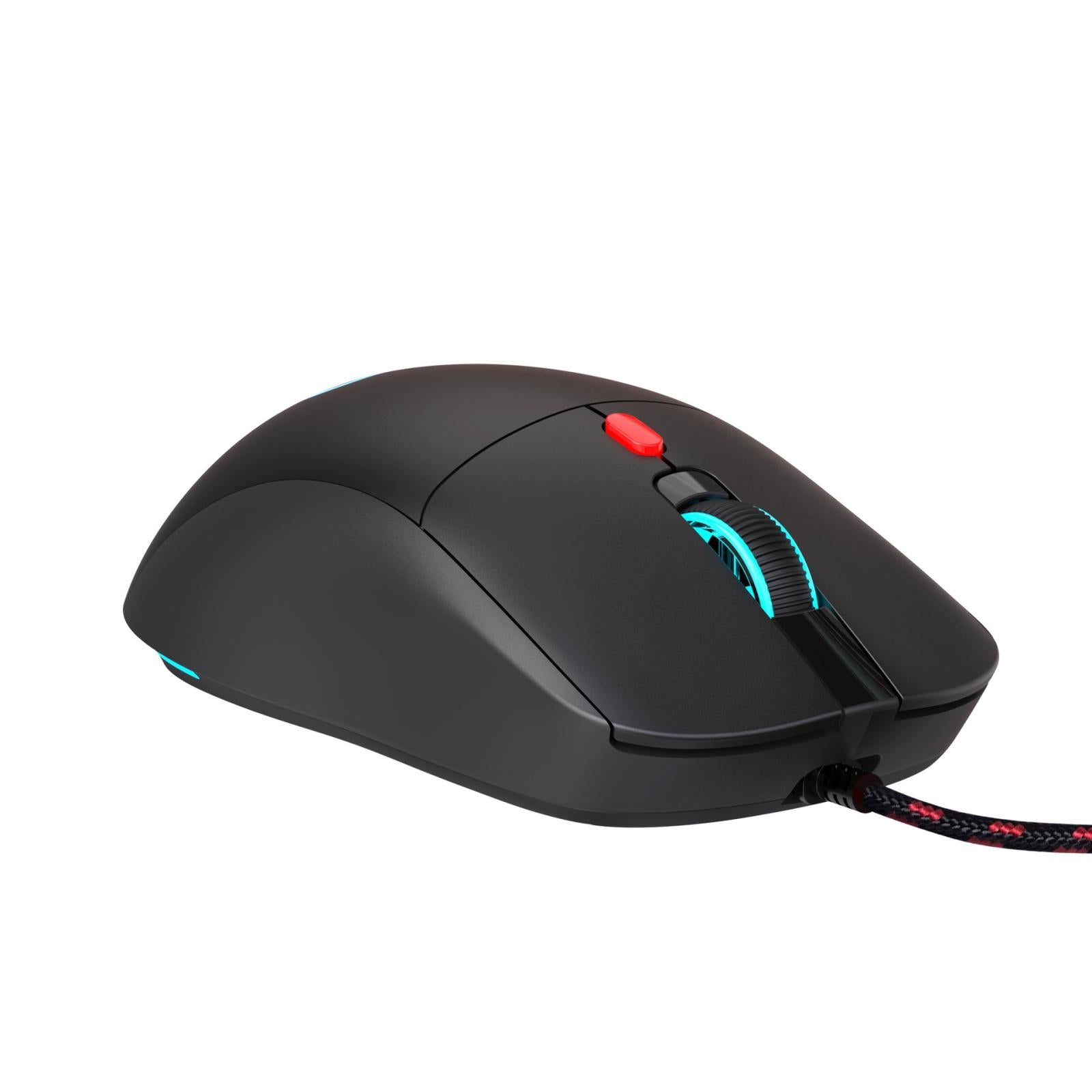 HXSJ-X200-3600DPI-Colorful-Luminous-Wired-Mouse,-Cable-Length:-1.5m(Black)