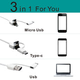 I98-1.3-Million-HD-Visual-Earwax-Clean-Tool-Endoscope-Borescope-with-6-LEDs,-Lens-Diameter:-5.5mm-(Yellow)