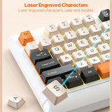 AK-100-Wired-USB-Rainbow-Backlit-Color-Block-Keycap-Keyboard(Black)