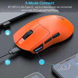 G900-6-Keys-12800DPI-Gaming-Mouse-Rechargeable-Tri-Ode-Wireless-Mouse(Black)