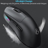 G900-6-Keys-12800DPI-Gaming-Mouse-Rechargeable-Tri-Ode-Wireless-Mouse(Black)