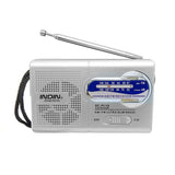 INDIN-BC-R119-Portable-AM/FM-Radio-for-Seniors-530-1610KHz-AM-&-88-108MHz-FM-Lightweight-Emergency-Radio(Silver)