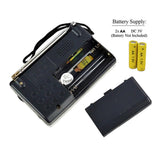 INDIN-BC-R119-Portable-AM/FM-Radio-for-Seniors-530-1610KHz-AM-&-88-108MHz-FM-Lightweight-Emergency-Radio(Silver)