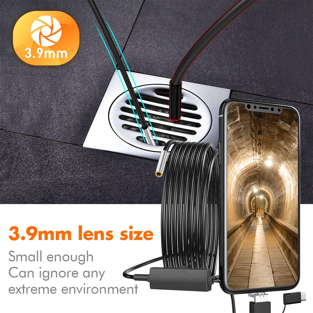 inskam107-3.9mm-3-In-1-HD-Waterproof-Industry-Digital-Endoscope-Inspection-Camera,-Length:1m-Hard-Cable