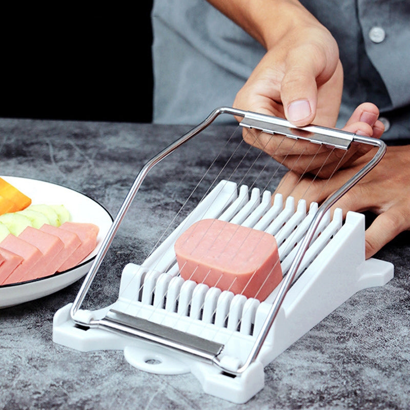 JA-958-Lunch-Meat-Ham-Slicer-Household-Fruit-Cutter-Banana-Sliced-Kitchen-Egg-Cutter(White)