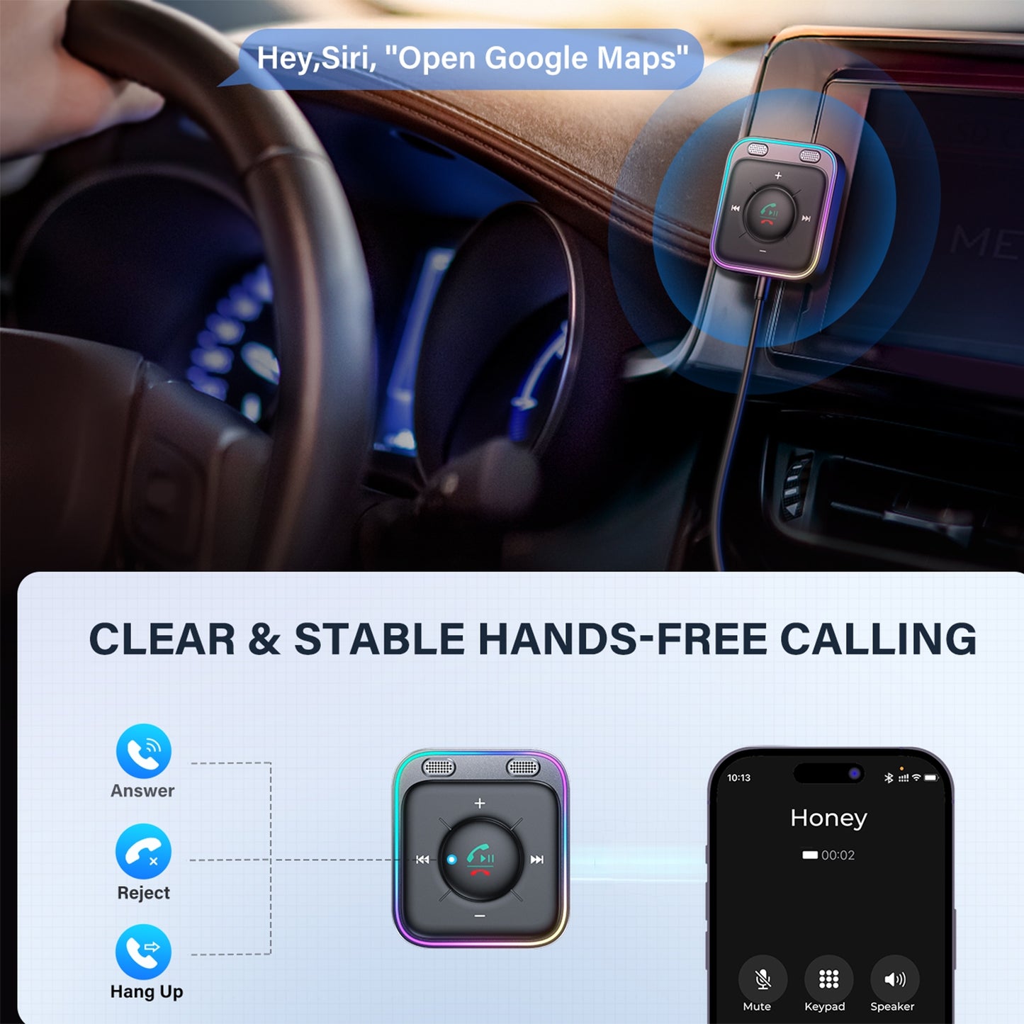 JOYROOM-JR-CB3-Bluetooth-5.3-Car-Wireless-Receiver(Black)