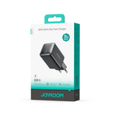 JOYROOM-TCG18-65W-GaN-USB-C-/-Type-C-Port-Mini-Charger,-Plug:EU-Plug(Black)