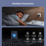 JOYROOM-TCG18-65W-GaN-USB-C-/-Type-C-Port-Mini-Charger,-Plug:UK-Plug(Black)