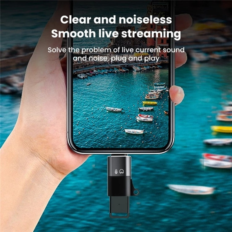 JS-09-Mini-USB-C-/-Type-C-to-8-Pin-OTG-Wireless-Microphone-Converter
