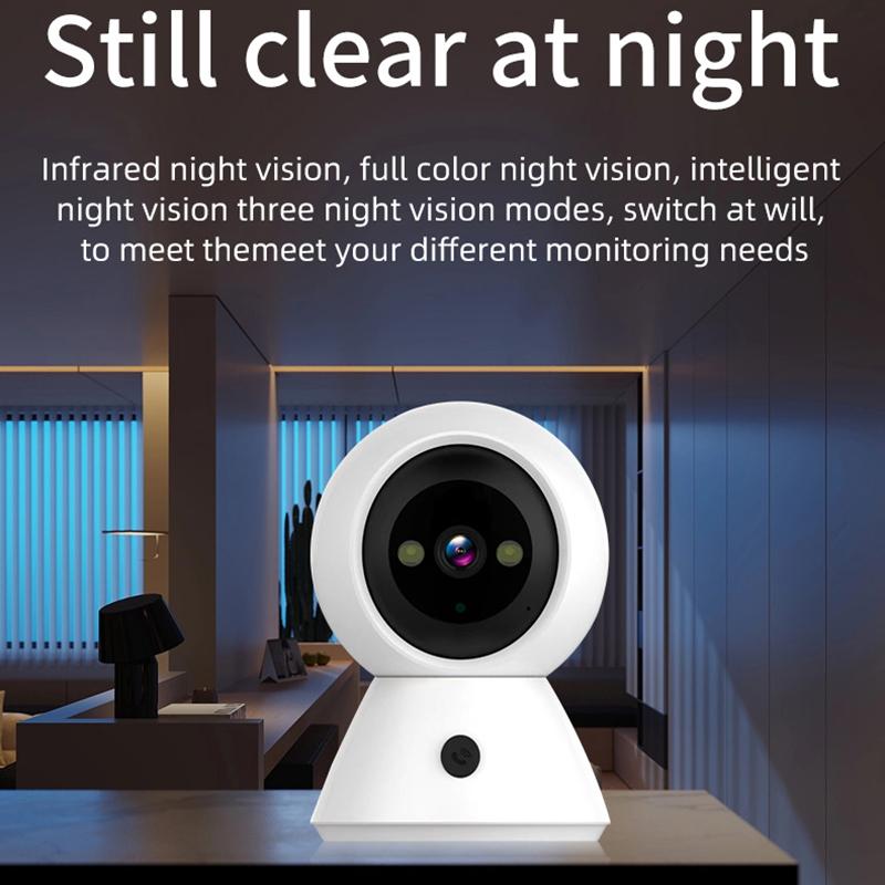 K11-1080P-HD-Night-Vision-Dual-Band-Dual-Light-Full-Color-WiFi-Camera(White)