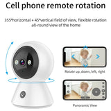 K11-1080P-HD-Night-Vision-Dual-Band-Dual-Light-Full-Color-WiFi-Camera(White)