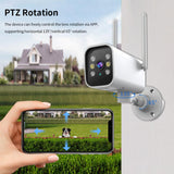 K20-1080P-HD-Outdoor-PTZ-Security-Bullet-Surveillance-Camera(White)