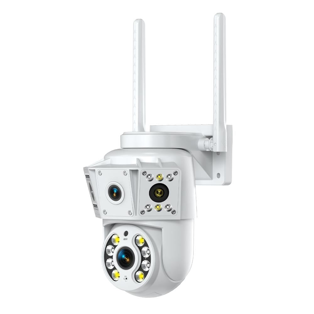 K30-1080P-3-screen-Surveillance-Camera(White)