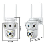 K30-1080P-3-screen-Surveillance-Camera(White)