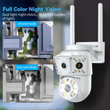 K30-1080P-3-screen-Surveillance-Camera(White)