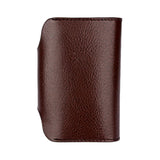 KB39-Simple-Fashion-Genuine-leather-Organ-Card-Bag-Candy-Color-Card-Package(Coffee)