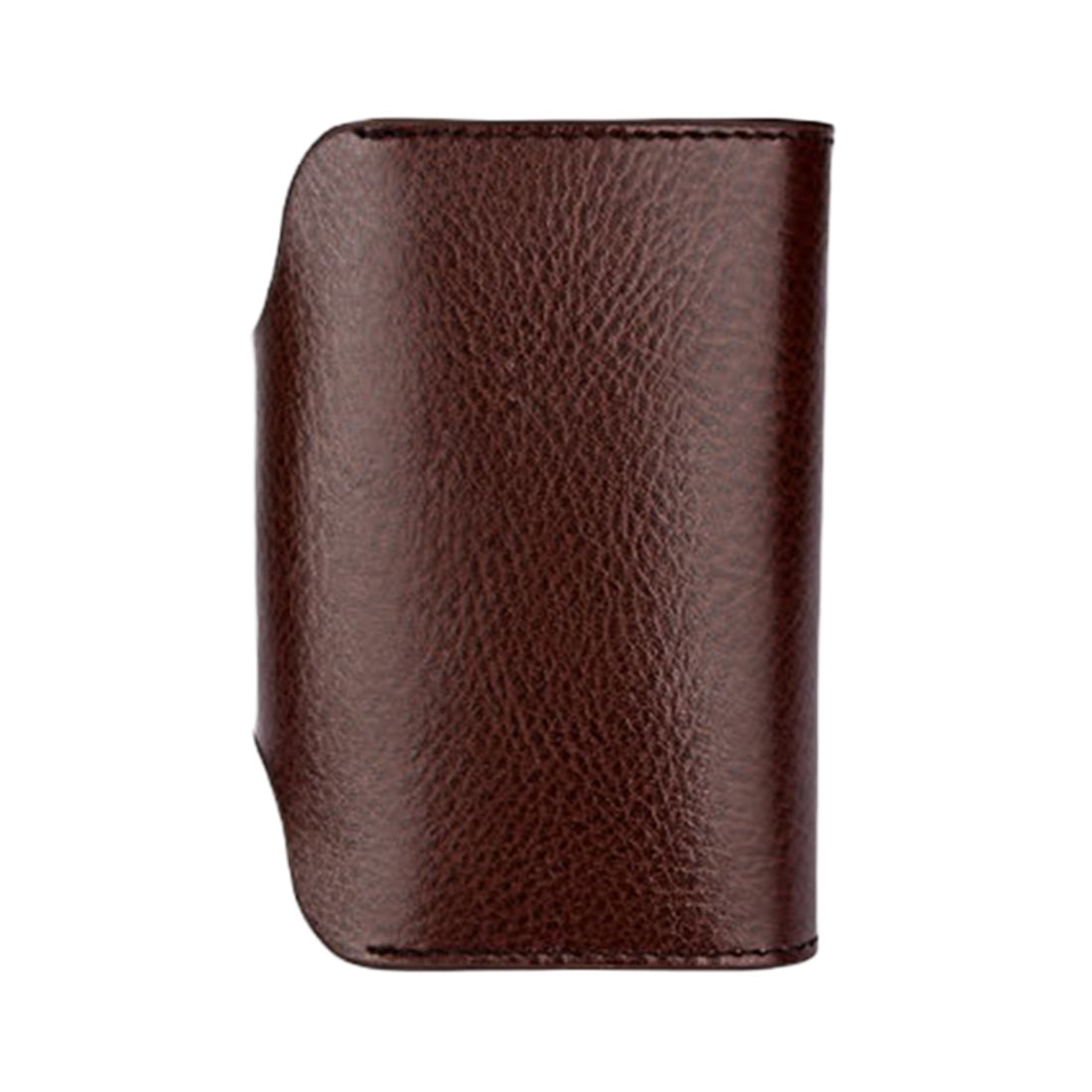 KB39-Simple-Fashion-Genuine-leather-Organ-Card-Bag-Candy-Color-Card-Package(Coffee)