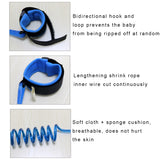 Kids-Safety-Harness-Child-Leash-Anti-Lost-Wrist-Link-Traction-Rope-Anti-Lost-Bracelet,-Length:-2.5m(Blue)