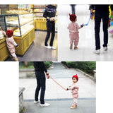 Kids-Safety-Harness-Child-Leash-Anti-Lost-Wrist-Link-Traction-Rope-Anti-Lost-Bracelet,-Length:-2.5m(Blue)
