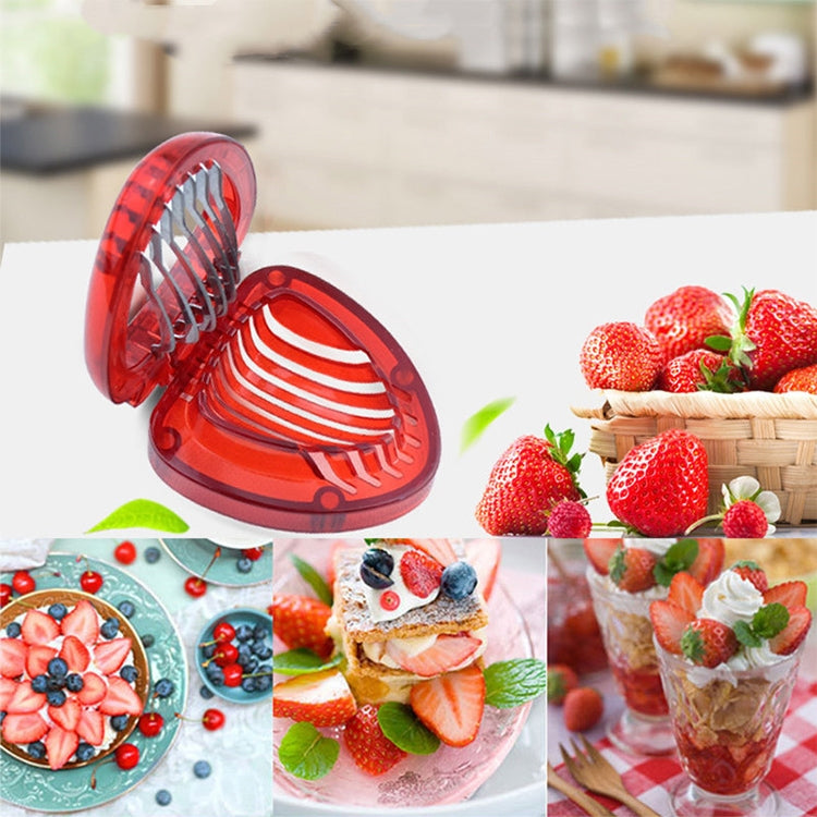 Kitchen-Tool-Plastic-Strawberry-Slicer-Fruit-Knife-with-Stainless-Steel-Blade(Red)
