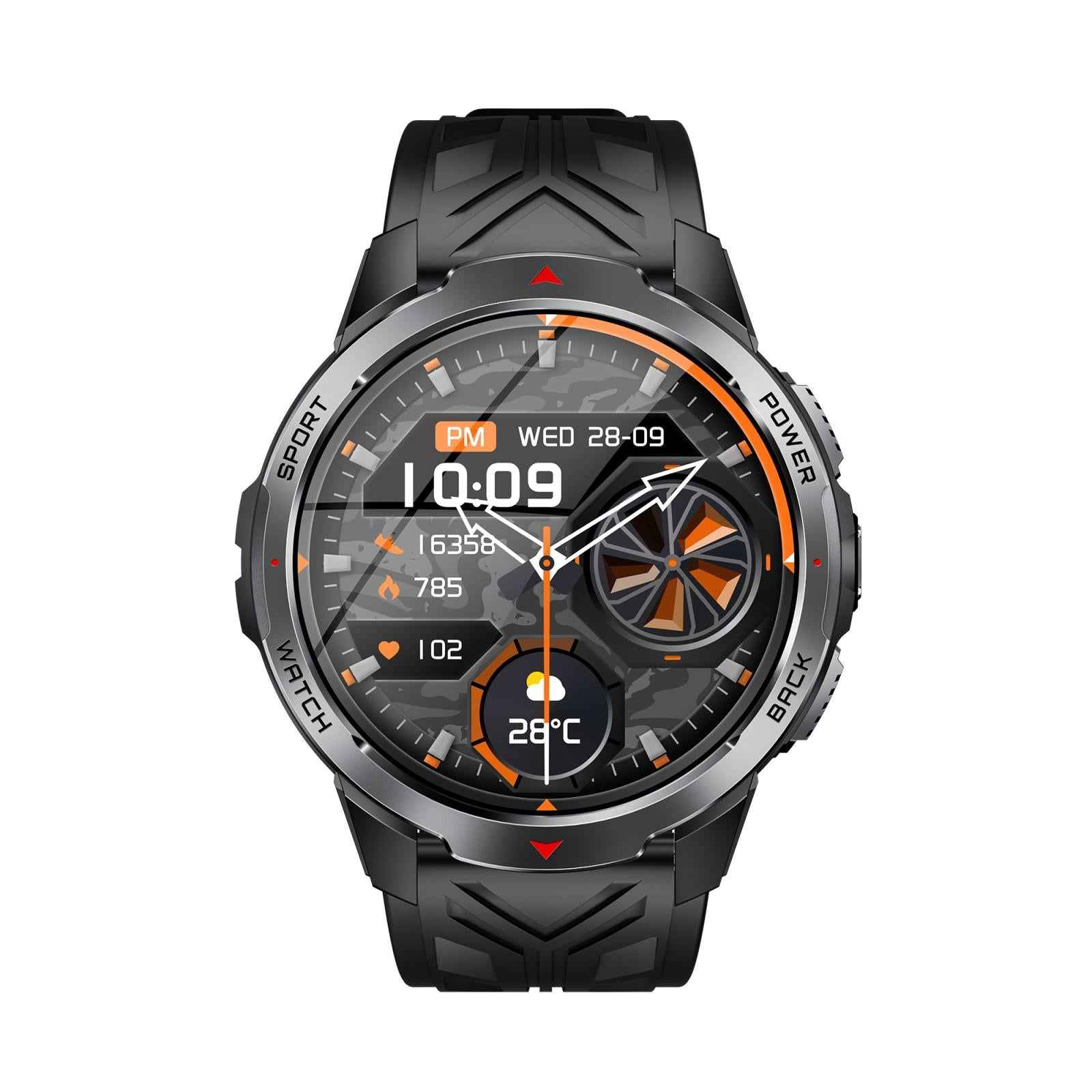 KT88-1.7-inch-TFT-Screen-Outdoor-Sports-Smart-Watch-3ATM-Waterproof-with-Flashlight(Black)