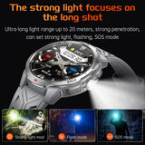 KT88-1.7-inch-TFT-Screen-Outdoor-Sports-Smart-Watch-3ATM-Waterproof-with-Flashlight(Black)