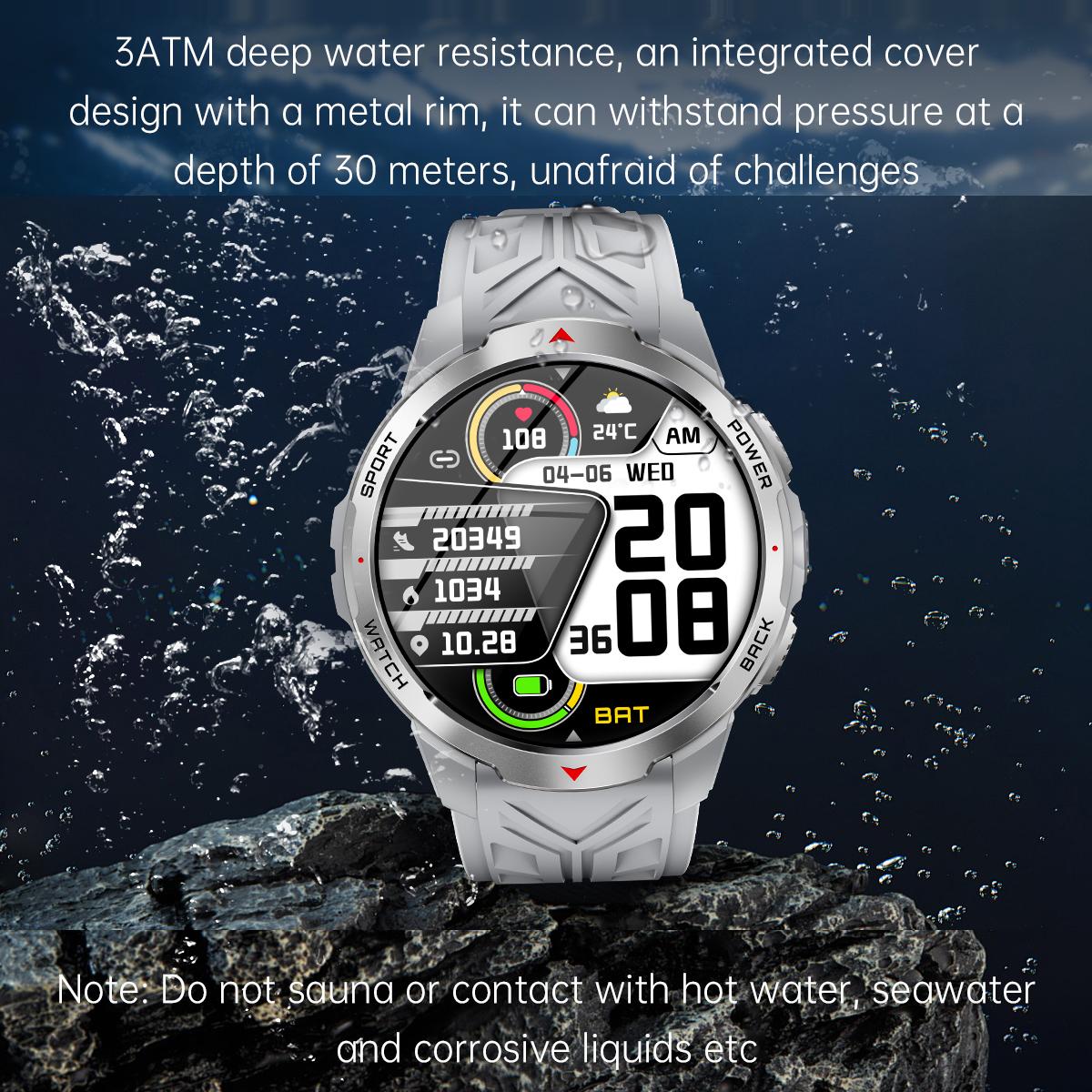KT88-1.7-inch-TFT-Screen-Outdoor-Sports-Smart-Watch-3ATM-Waterproof-with-Flashlight(Black)