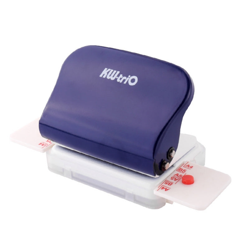 KW-TRIO-99h9-6-Holes-A4-B5-Student-Handmade-Paper-Hole-Puncher(Navy-Blue)