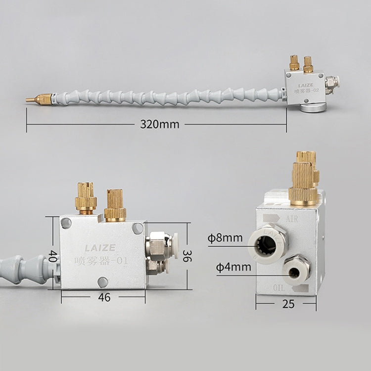 LAIZE-CNC-Lathe-Mist-Coolant-Lubrication-Spray-Engraving-Machine-Cooling-Sprayer-Without-Magnetic-Base