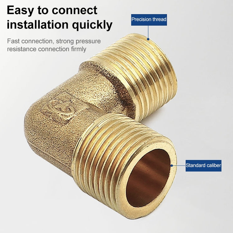 LAIZE-External-Thread-Plumbing-Copper-Pipe-Fittings,-Caliber:2-Point(Elbow)