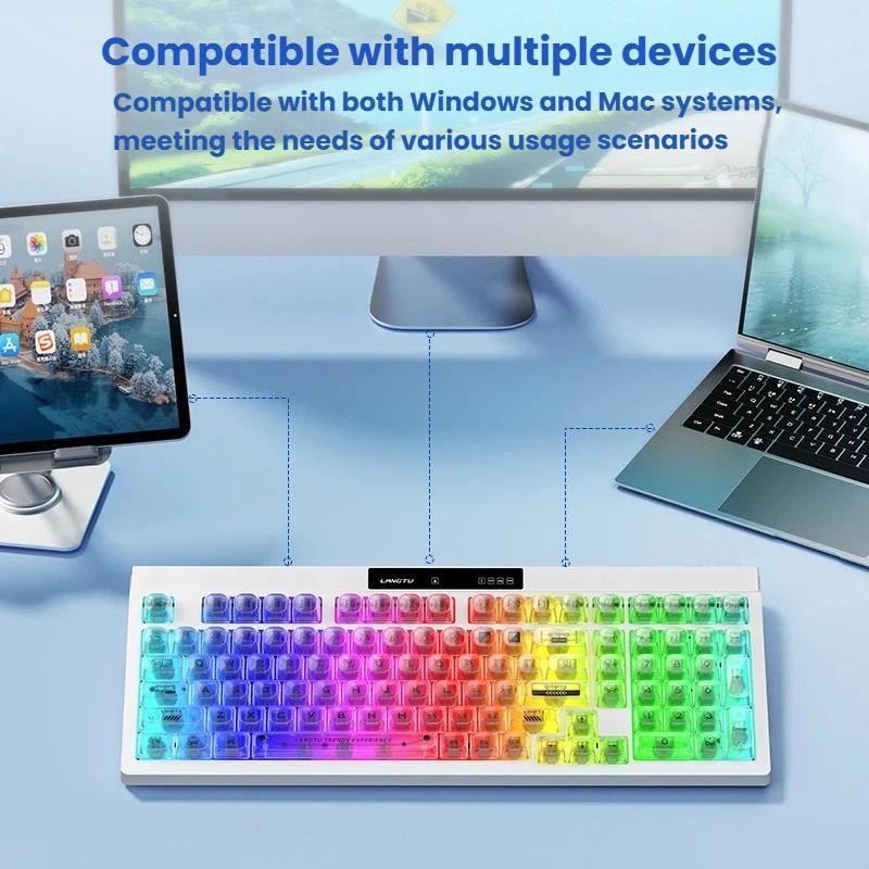 LANGTU-L102-Mechanical-1.5m-Wired-Gaming-Keyboard-With-RGB-Light(Glow-Rock)