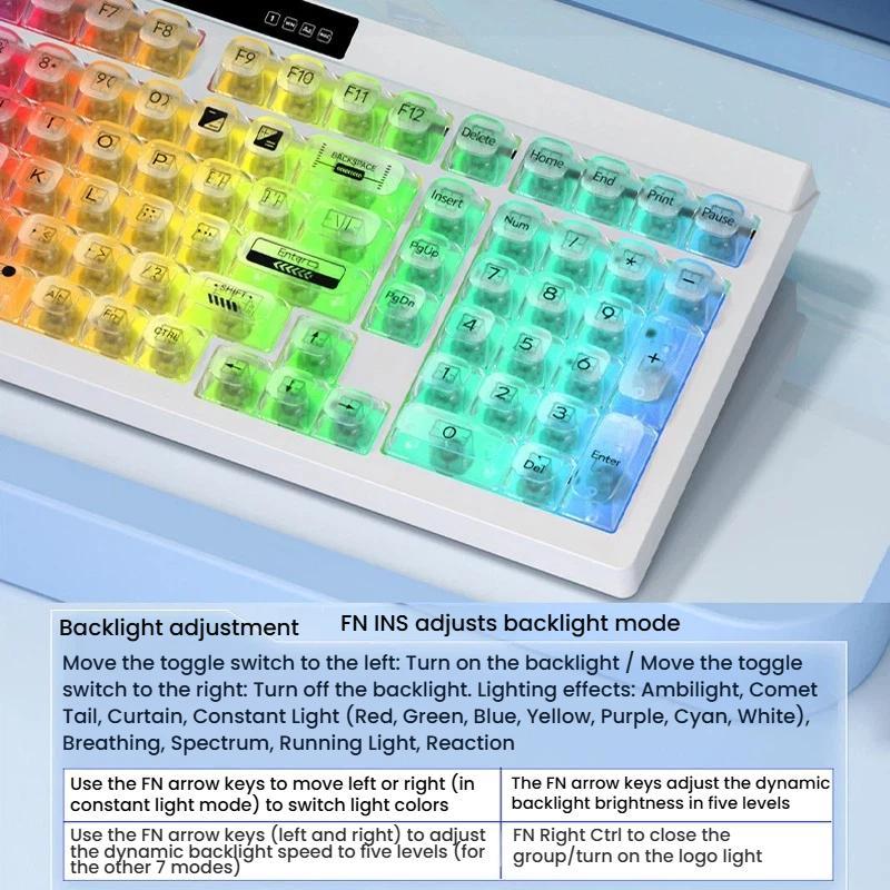LANGTU-L102-Mechanical-1.5m-Wired-Gaming-Keyboard-With-RGB-Light(Glow-Rock)